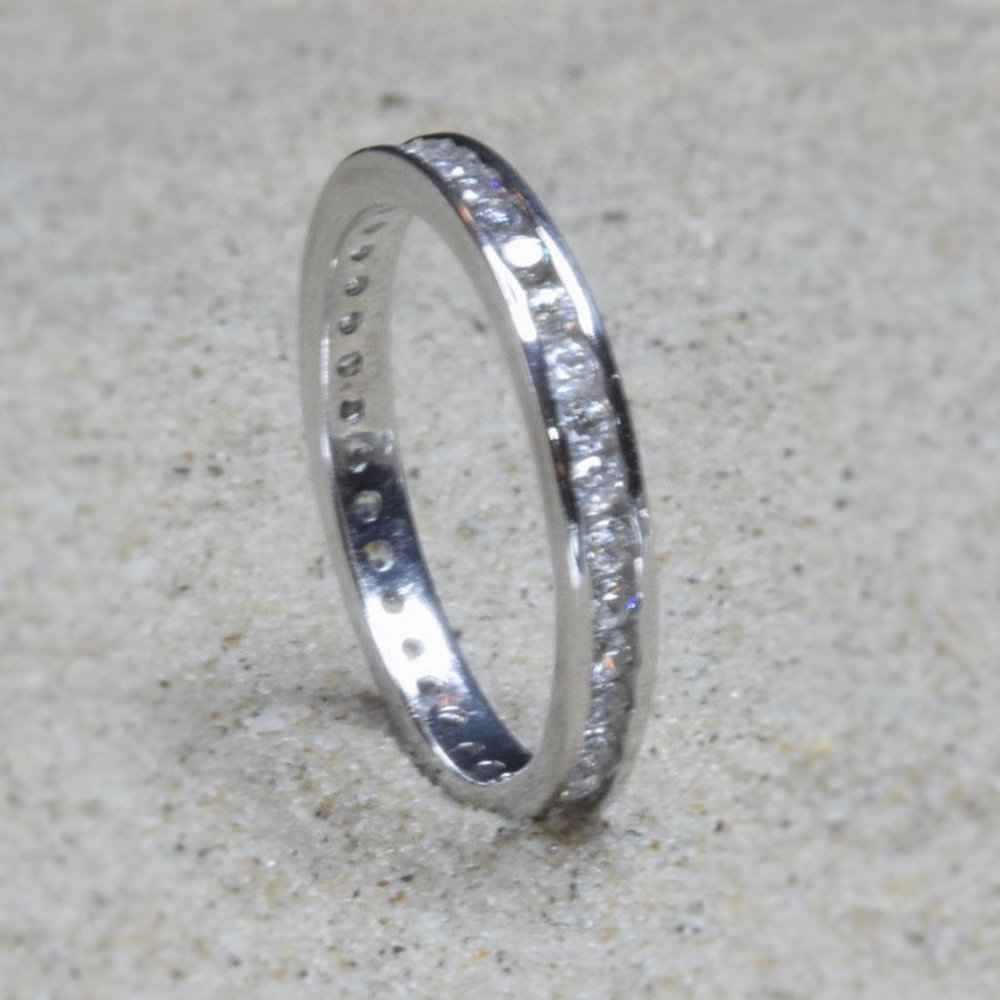 Sterling Silver Dazzler Beach Ring